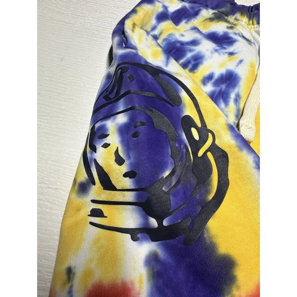Billionaire Boys Club BB Illuminate Short Men M White Colorful Tie Dye Wash NWOT